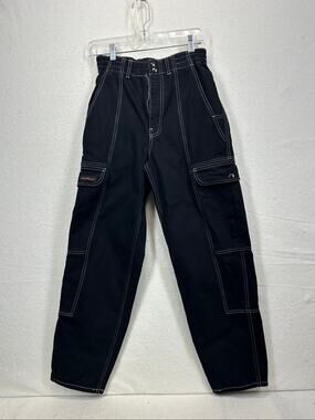 BDG Urban Outfitters Jeans Women's Relaxed Skate Jeans Black Cargo SZ 25
